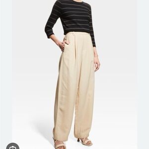 Vince - Straight-leg Pull-on Pants In Pale Sand